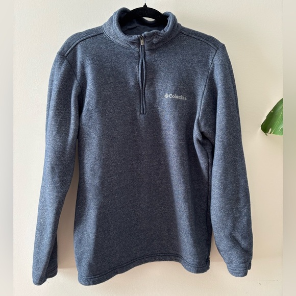 Columbia Gray Zip Up Sweater Size S - Picture 1 of 3